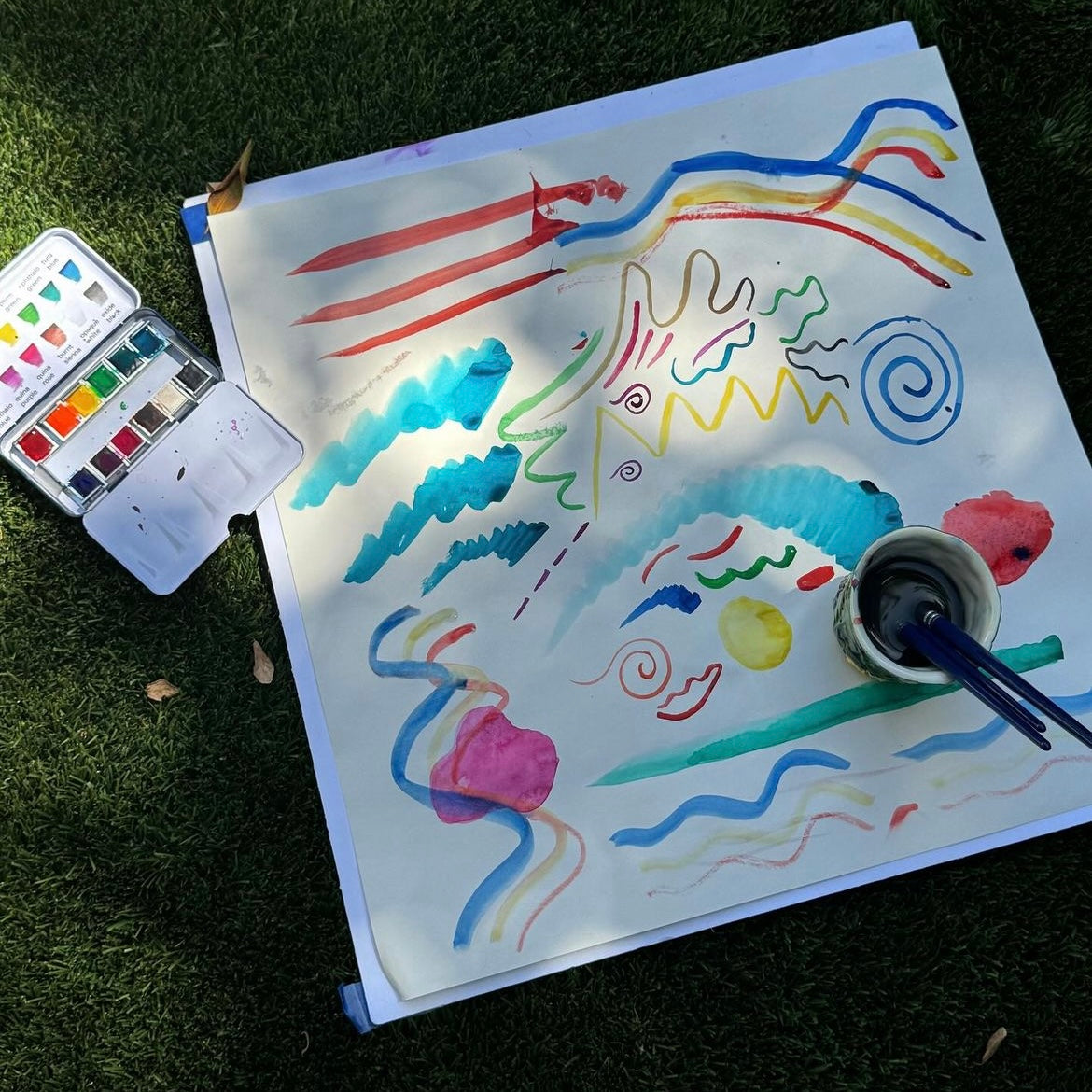 How Art Making Boosts Serotonin