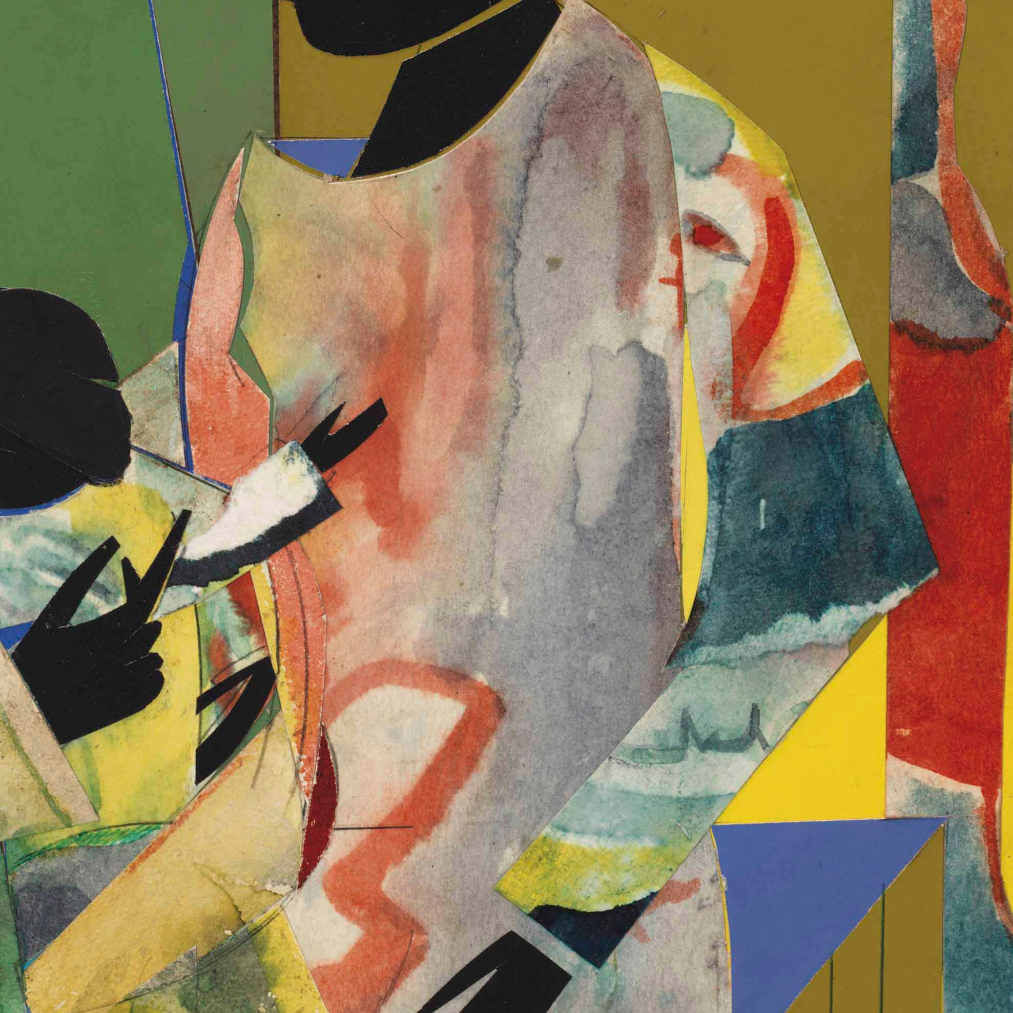 Mama's Knee Painting by Romare Bearden